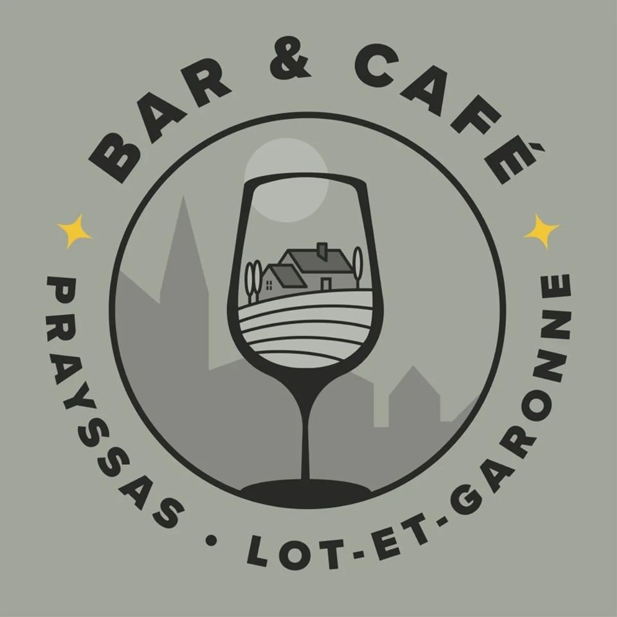 Bar-café L'Estanquet, Place de l'Hôtel de Ville à Prayssas