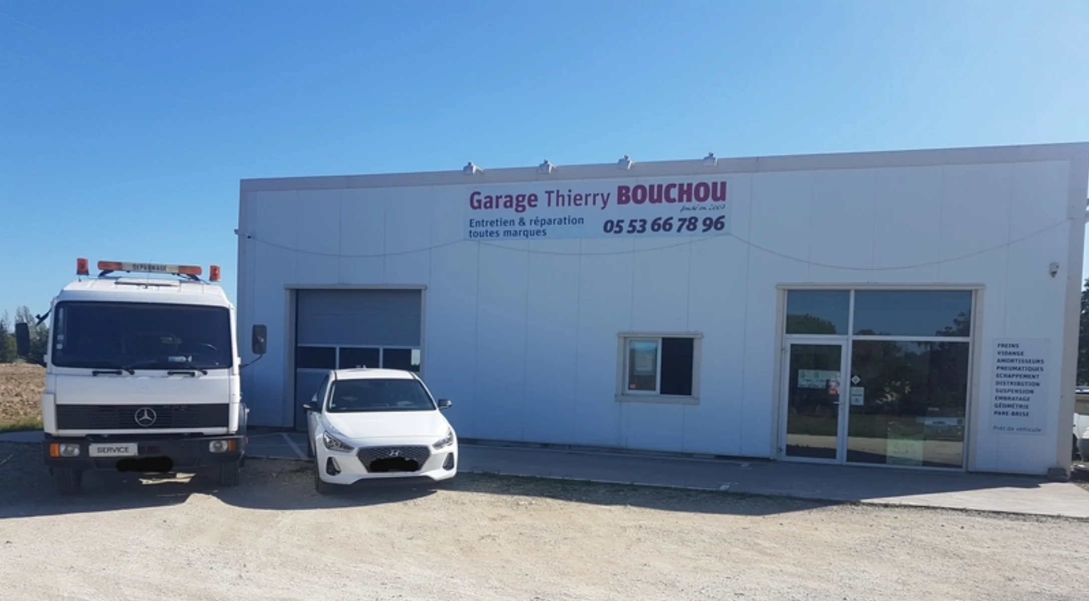 Garage Bouchou, ZA La Rigaoude à Prayssas