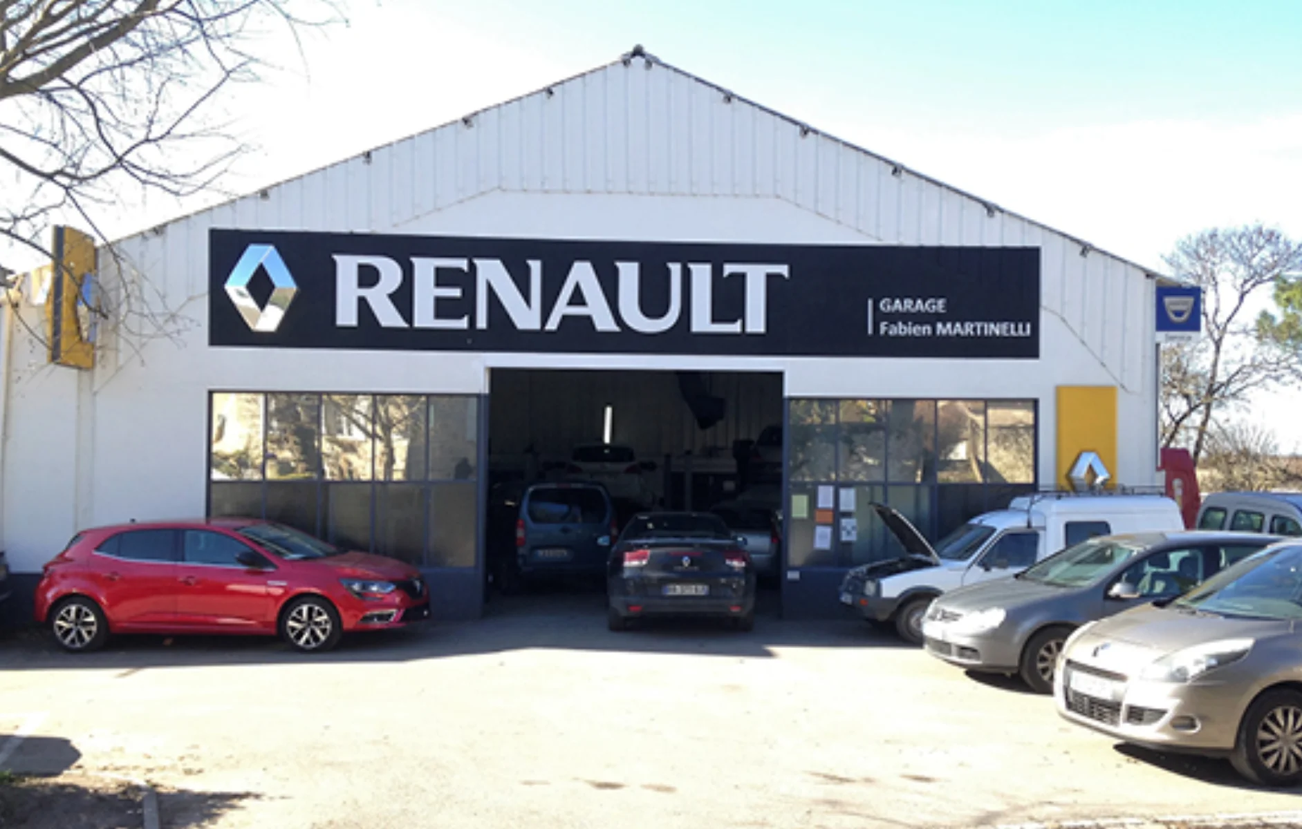 Garage Martinelli, agent Renault, 33 chemin des Remparts à Prayssas