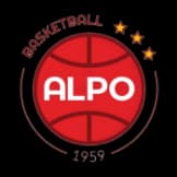 Logo du club ALPO Basketball Prayssas — créé en 1959