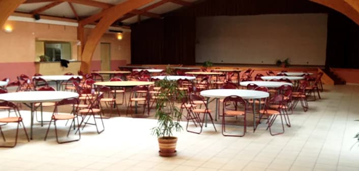 Salle des fêtes de Prayssas, espace commun